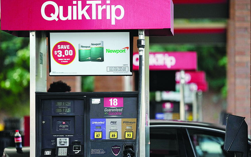 Gas prices dip slightly in Oklahoma City