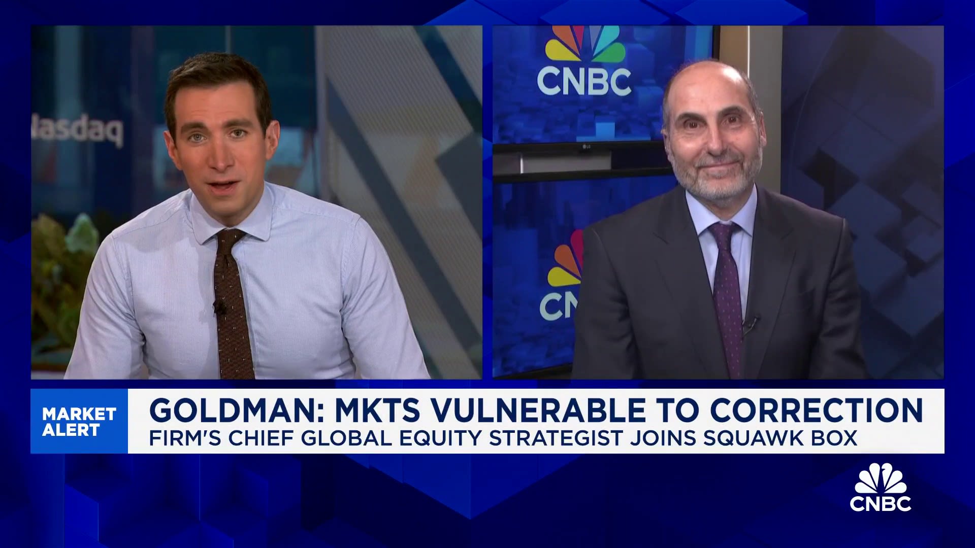 Markets are increasingly vulnerable to a correction, says Goldman Sachs’ Peter Oppenheimer