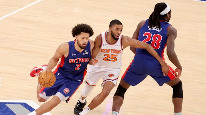 Cade Cunningham Reacts to Pistons’ Major Missing Piece vs Knicks