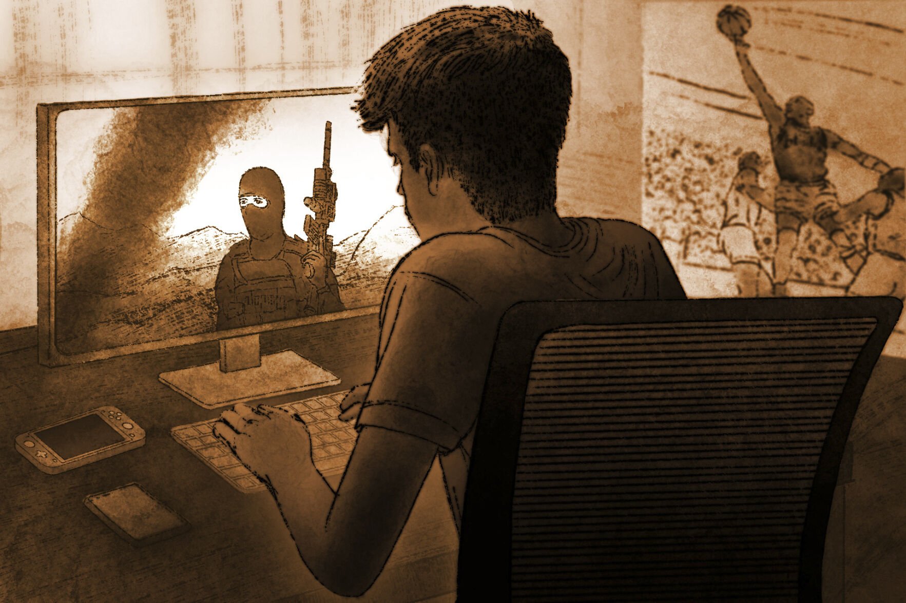 Via porn, gore and ultra-violence, extremist groups are sinking hooks online into the very young