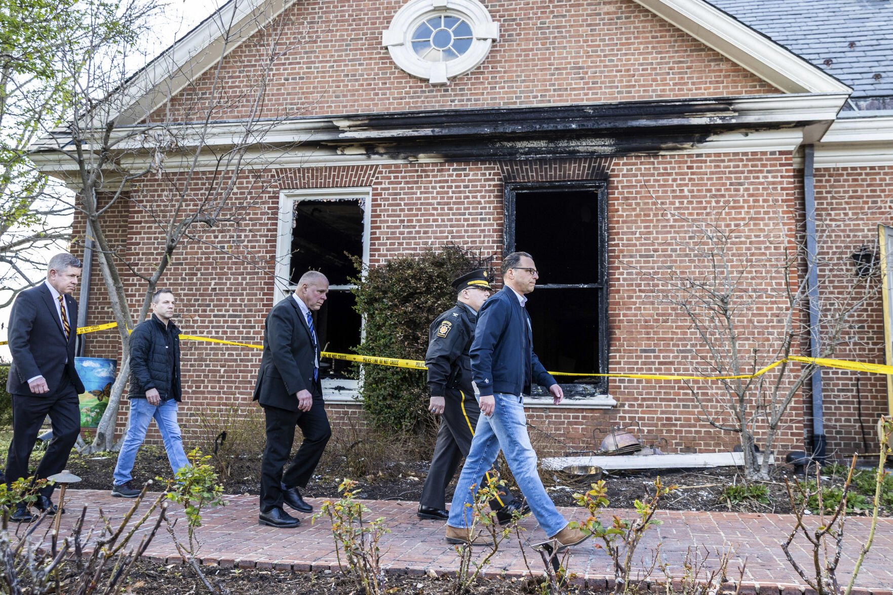 Suspect Arrested in Arson at Pennsylvania Governor’s Mansion, Officials Say