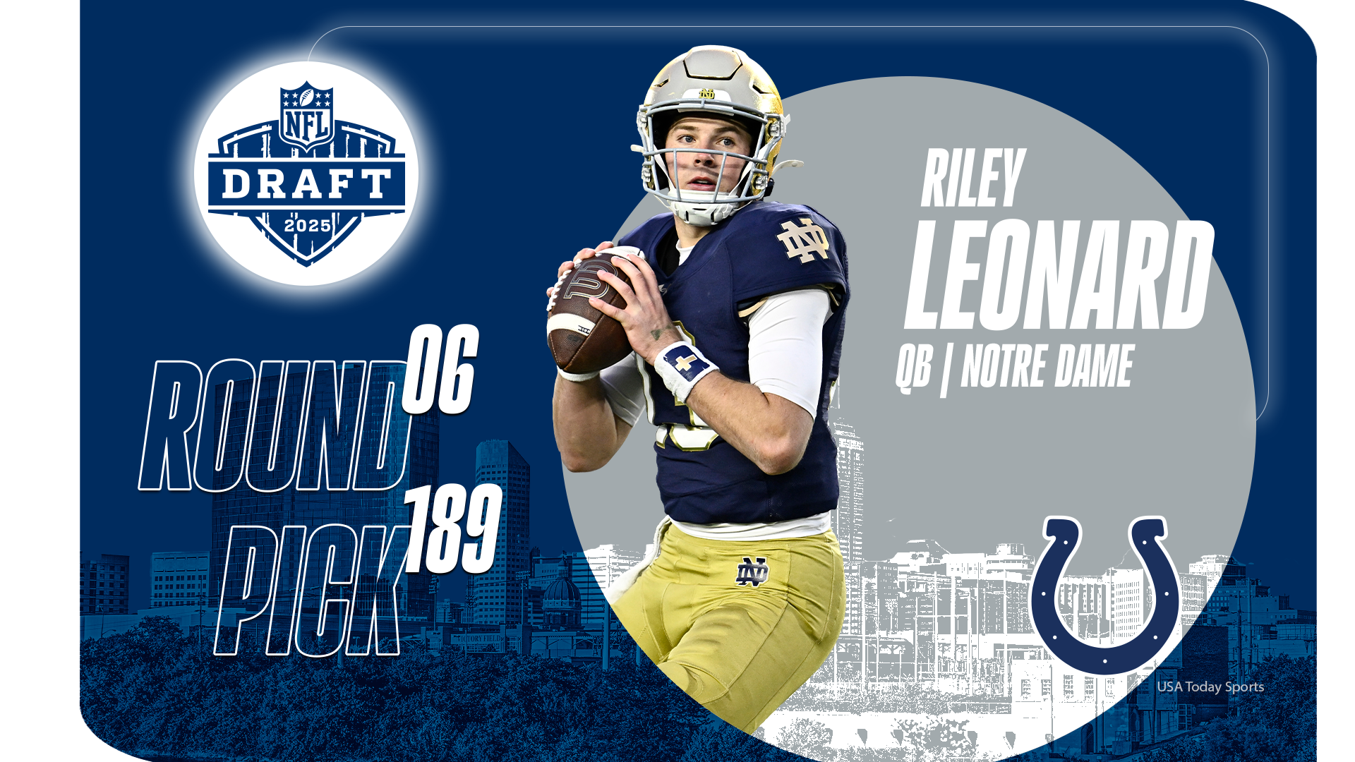 Colts pick Notre Dame QB Riley Leonard: Instant analysis, fit, and what it means