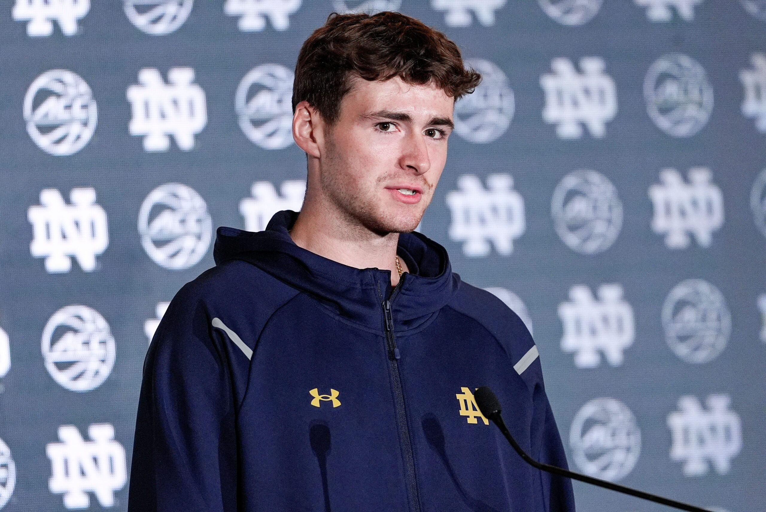 Former Notre Dame forward JR Konieczny has found his next basketball home