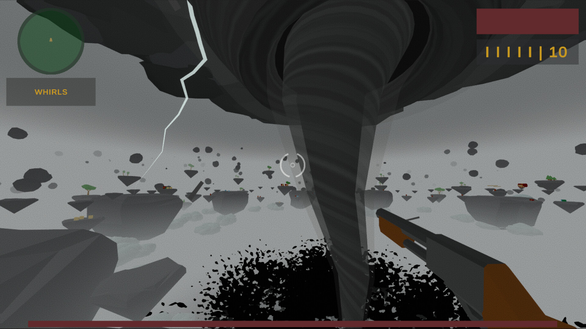 Finally, a climate change solution: This free game lets you shoot a tornado with a shotgun