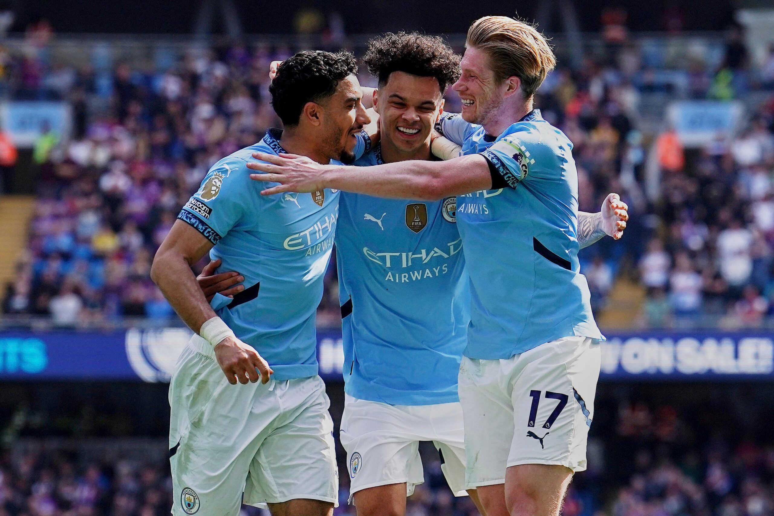 De Bruyne impulsa la remontada del City 5-2 sobre el Crystal Palace en la Liga Premier