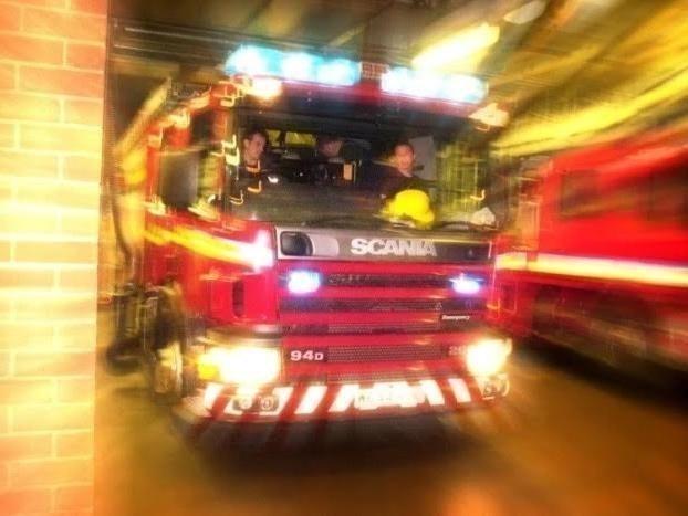 Fire crews tackle blaze to three storey building in Halifax