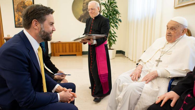 JD Vance meets Pope Francis on Easter Sunday after flap over migration