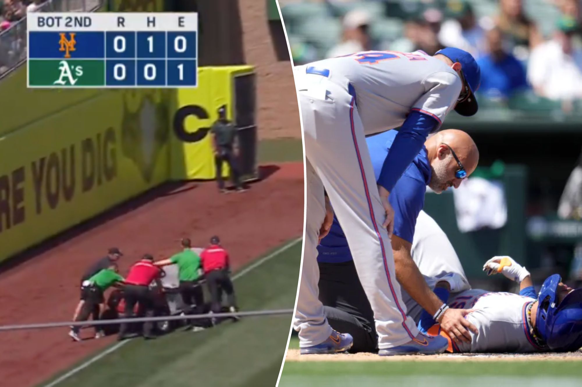 A’s mocked by SNY broadcasters after cart debacle at new ballpark: ‘That’s why they call it the minor leagues’
