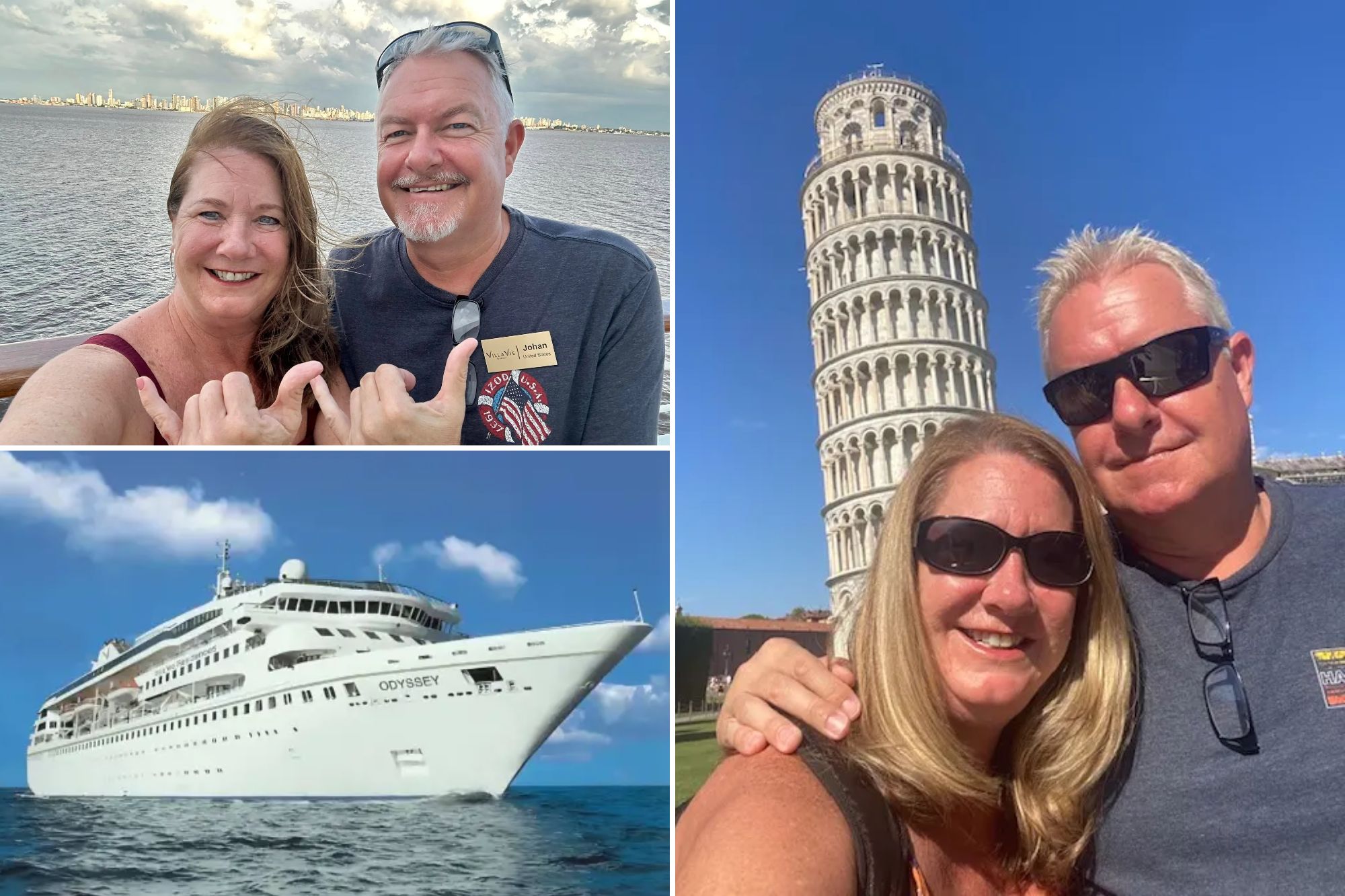 Couple sells their business and sets sail on all-inclusive, 15-year cruise — for just $3,500 a month