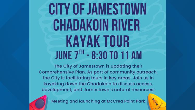 Jamestown offers kayak tour of Chadakoin River