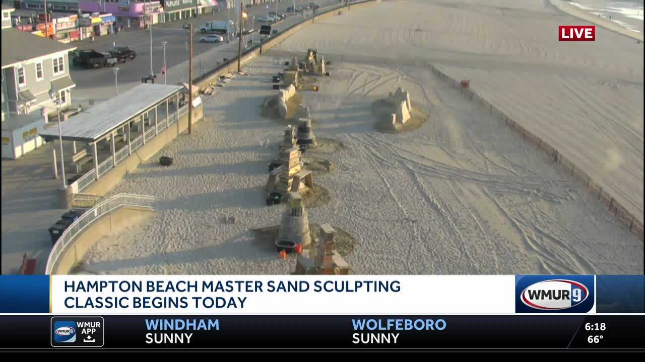 2025 Hampton Beach Master Sand Sculpting Classic kicks off Thursday