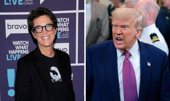 Rachel Maddow says Donald Trump has been reduced to a ‘sad political figure’