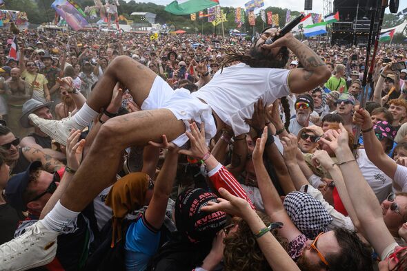 Controversial punk band Bob Vylan incites fury at Glastonbury with anti-IDF chants on BBC