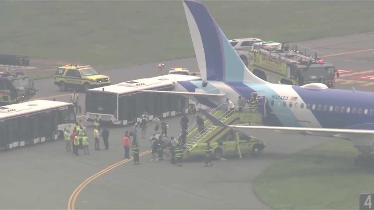 2 flights diverted to Manchester after plane skids off runway at Boston Logan International Airport