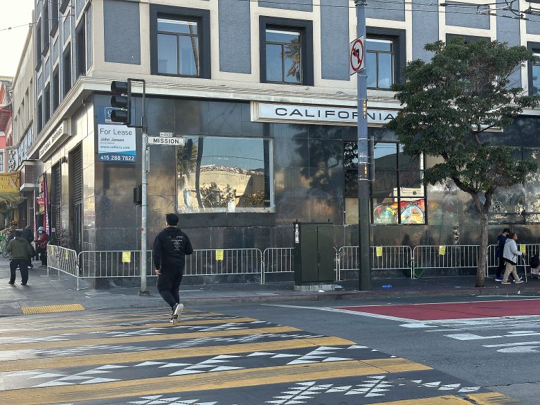 Day 94 at the 16th St. Plaza: The barricades worked