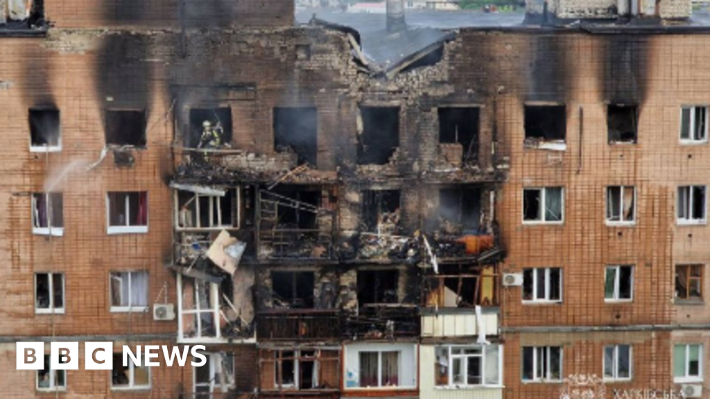 Biggest drone strike yet on Ukraine’s second city