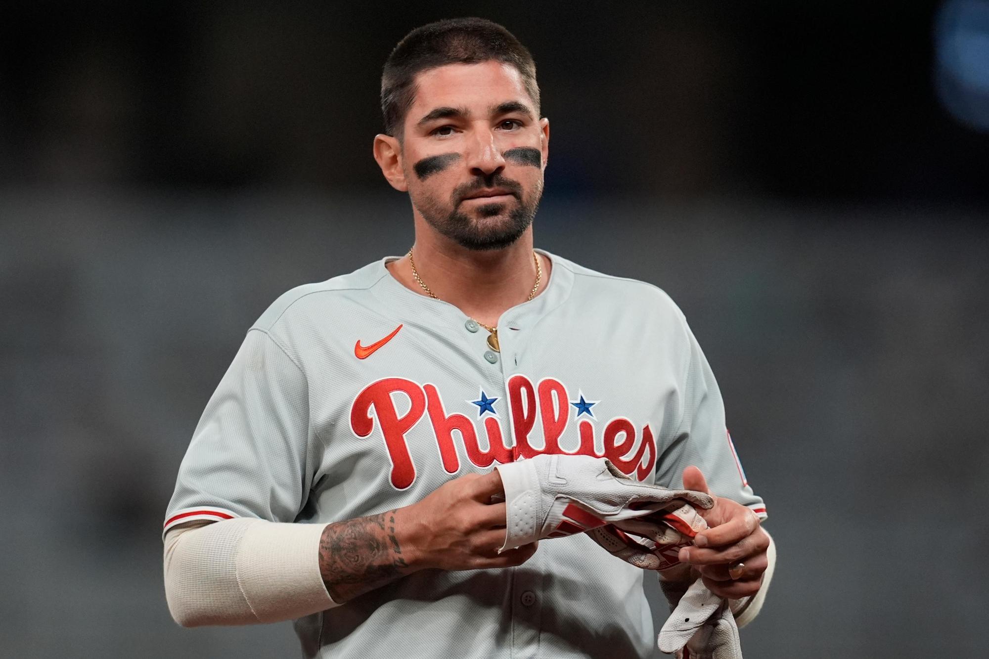 Castellanos benched for ‘inappropriate comment’ after being pulled for defensive replacement