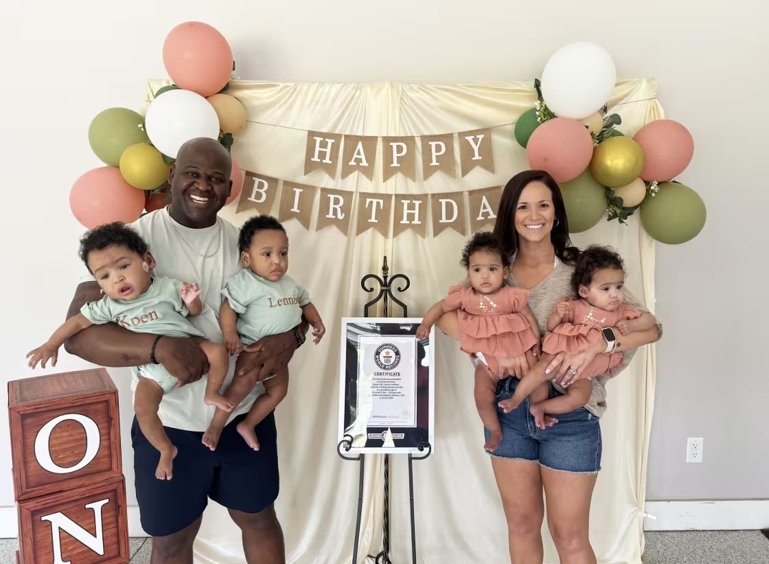 These babies just set a Guinness World Record as the most premature surviving quadruplets