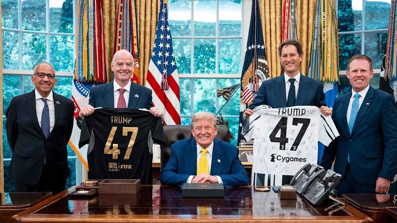 Juventus hosted at the White House