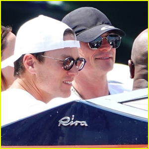 Orlando Bloom & Tom Brady Hang Out in Venice Amid Katy Perry Split