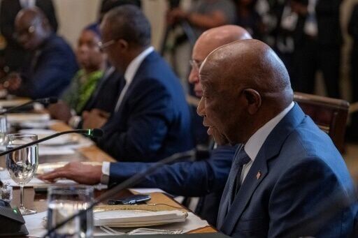 Trump praises Liberian leader on English – his native tongue