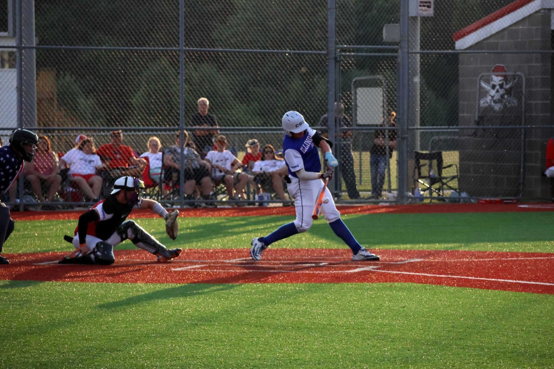 Wiewel delivers with the bat, Illinois pitchers combine for no-hitter in win over Missouri in All-Star Game