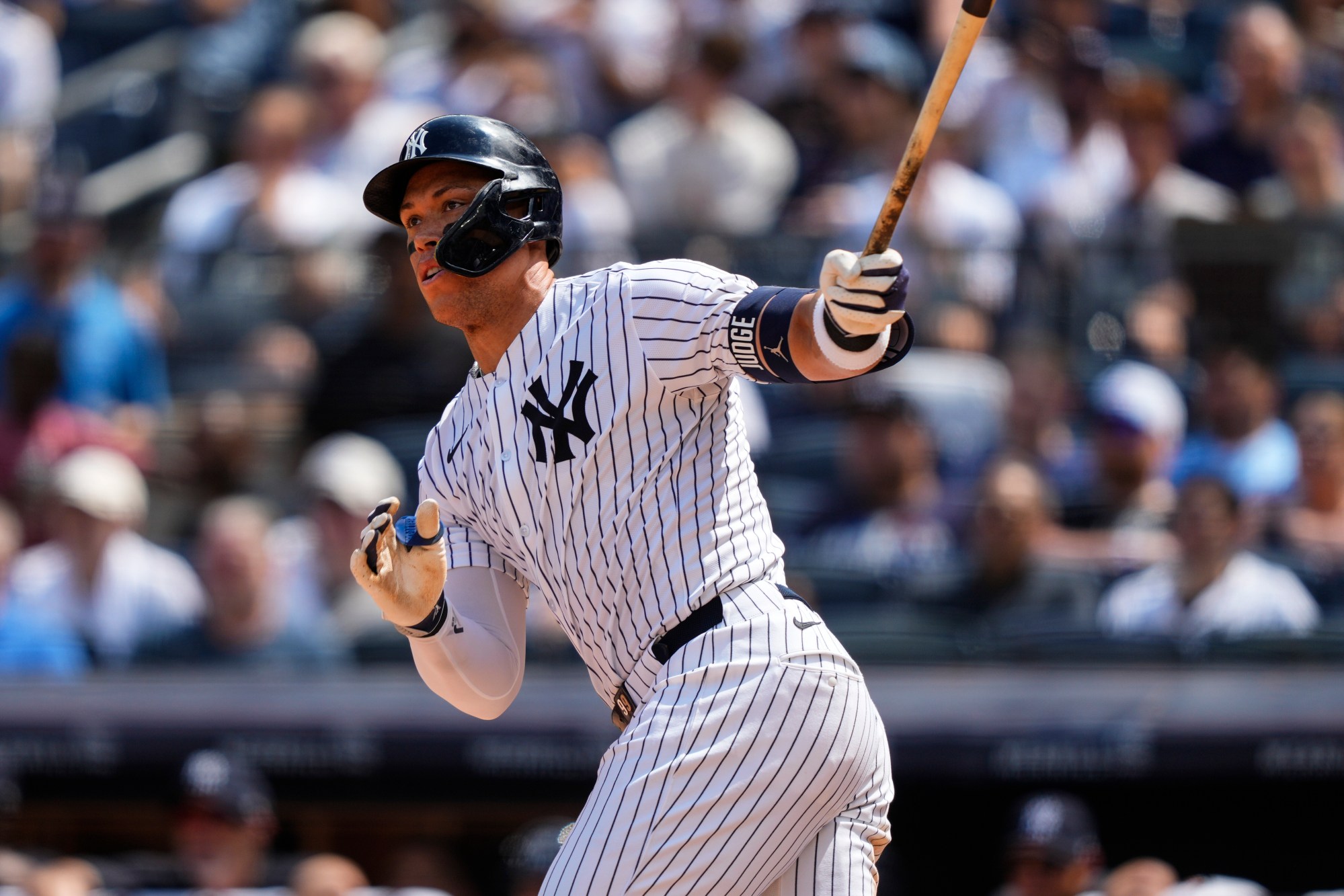 Judge barreling toward hallowed 500-homer club. He might be joined by several peers