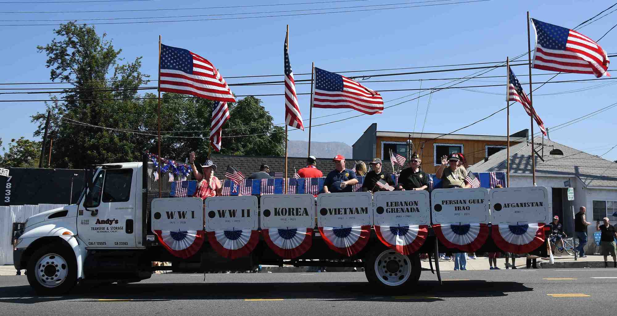 A crowd enjoyed the fun and tradition at Sunland-Tujunga 4th of July parade