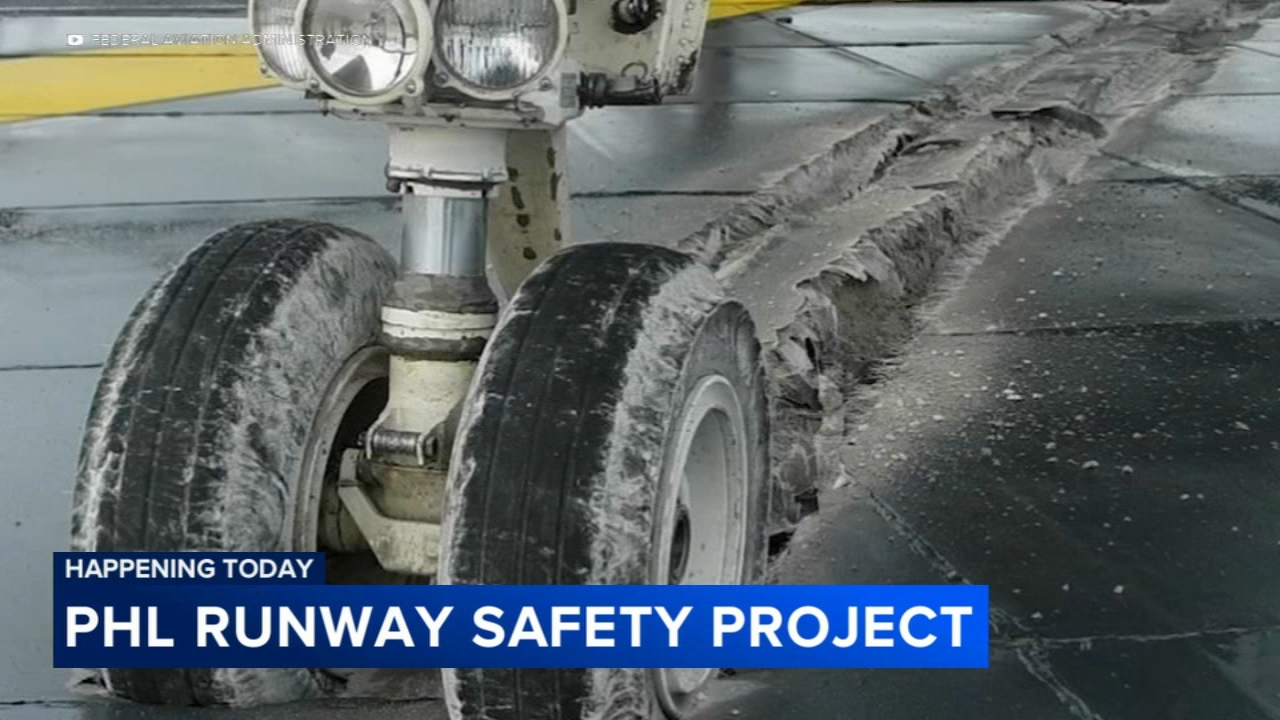 Philadelphia airport marks completion of runway safety porject