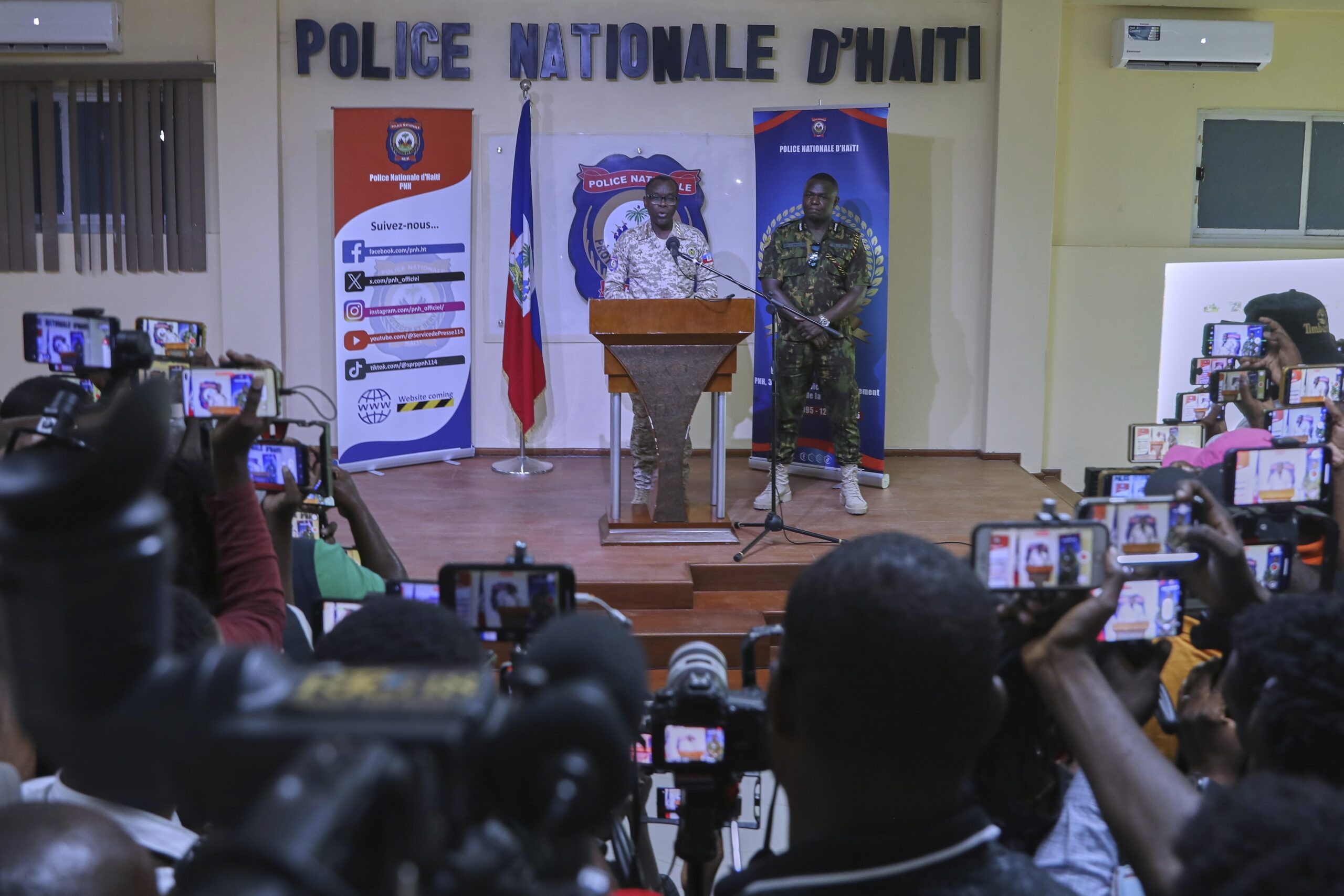 Police in Haiti regain control of key telecom hub seized by gangs