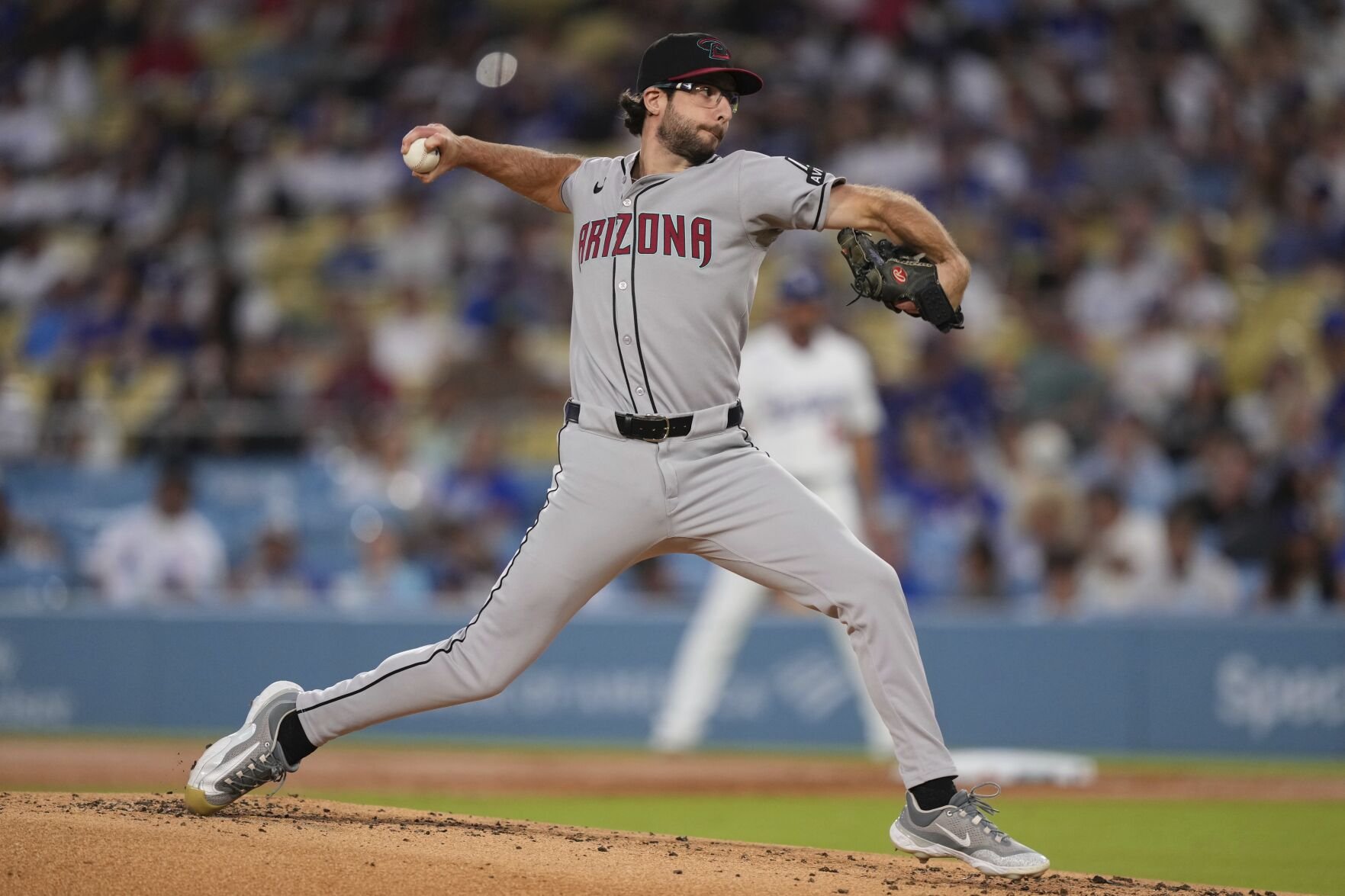 Gallen and Alexander lead Diamondbacks to 3-0 win over offense-starved Dodgers