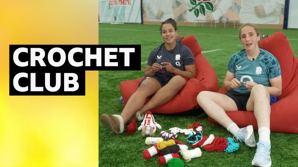 ‘It stops doomscrolling!’ – meet England’s crochet club