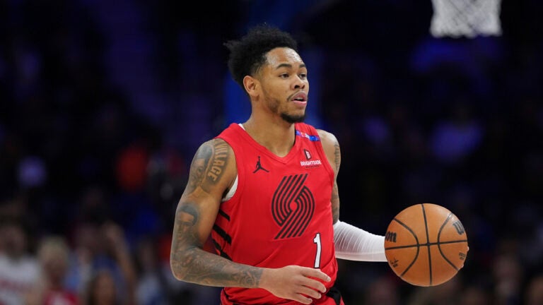 Celtics guard Anfernee Simons continues to be linked in trade rumors
