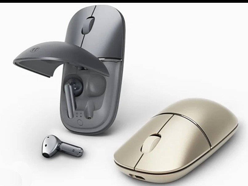 Honor’s new mouse doubles as a charging case for earbuds