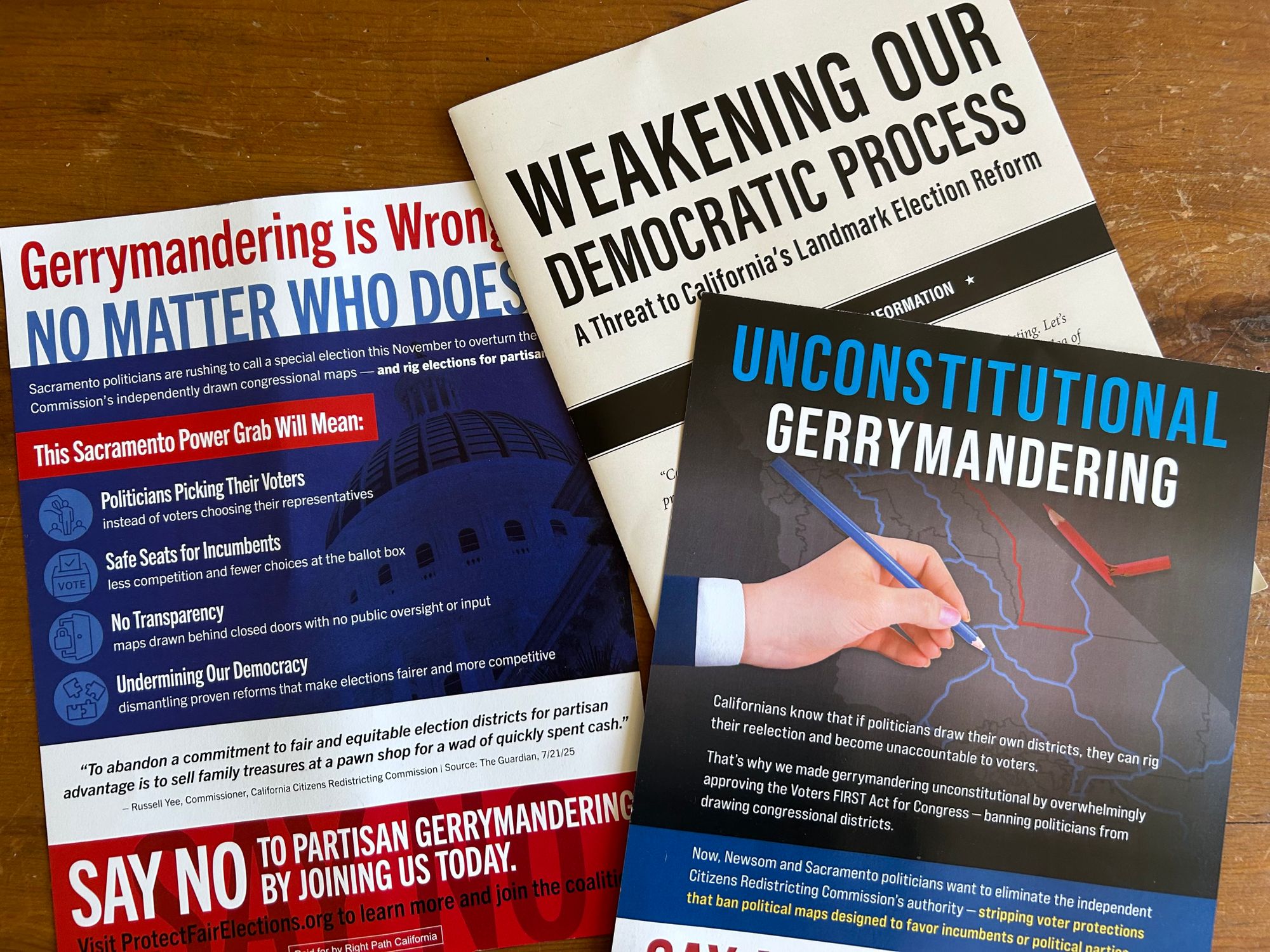 California Republicans Already Spending Millions on Mailers to Fight Newsom’s Redistricting Ballot Measure