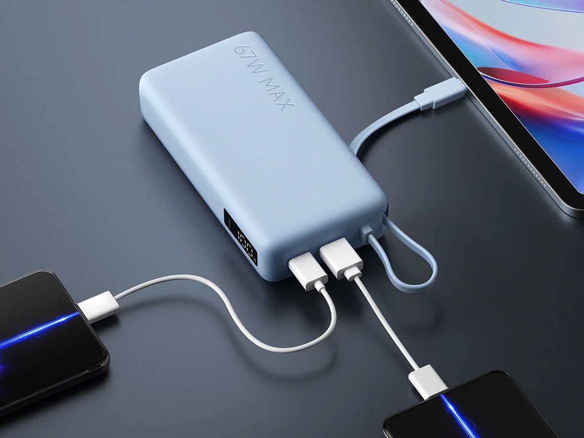 New Xiaomi 67W Power Bank 20000 launching globally