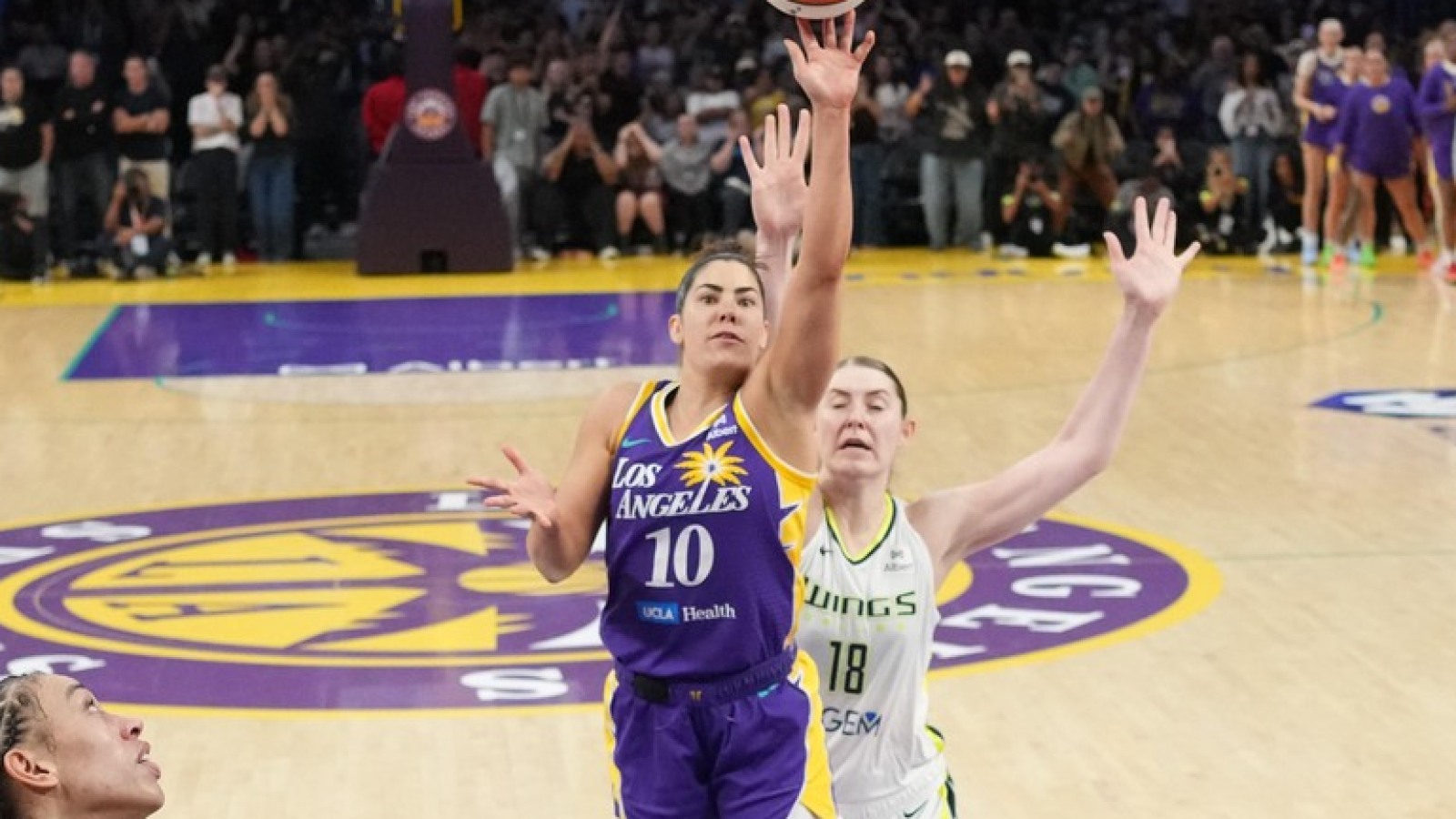 Wings’ Paige Bueckers makes history but Kelsey Plum, Sparks get the last laugh