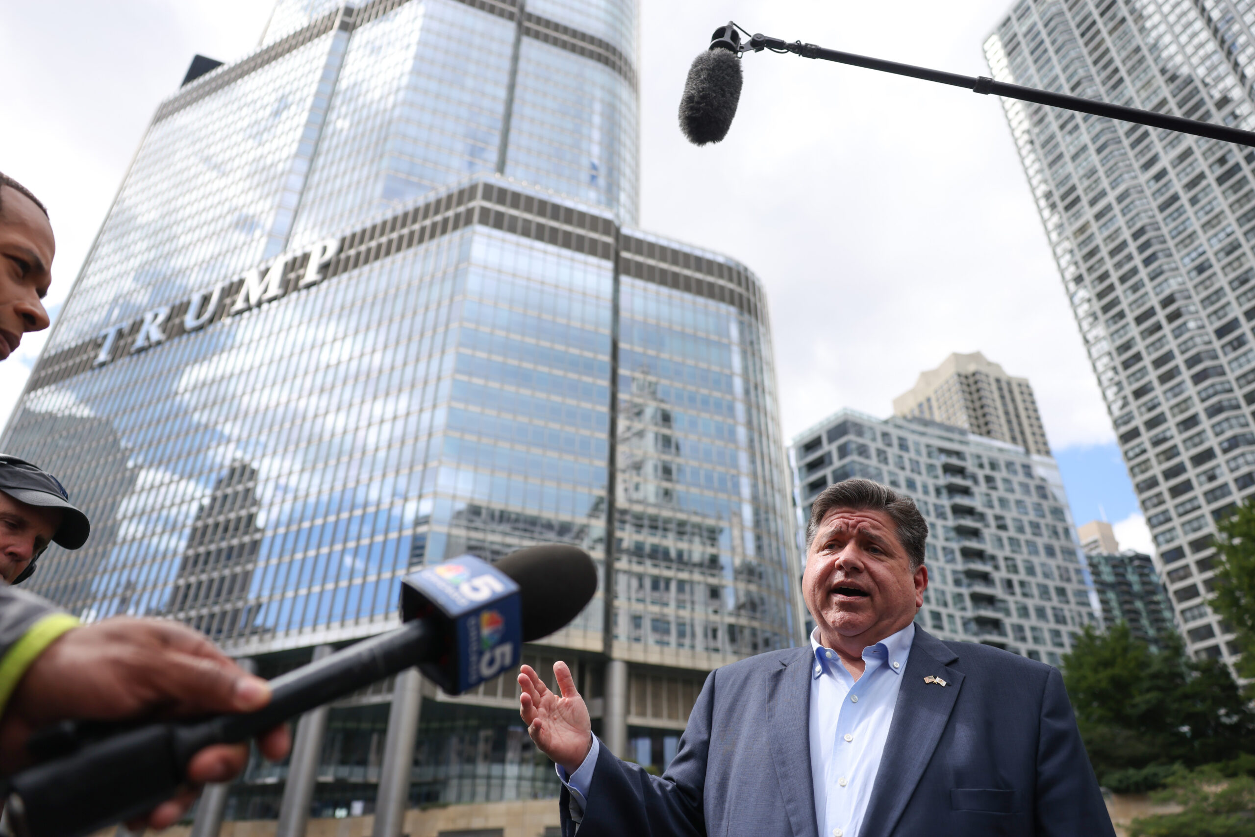 President Donald Trump appears to waver on deploying National Guard personnel to Chicago