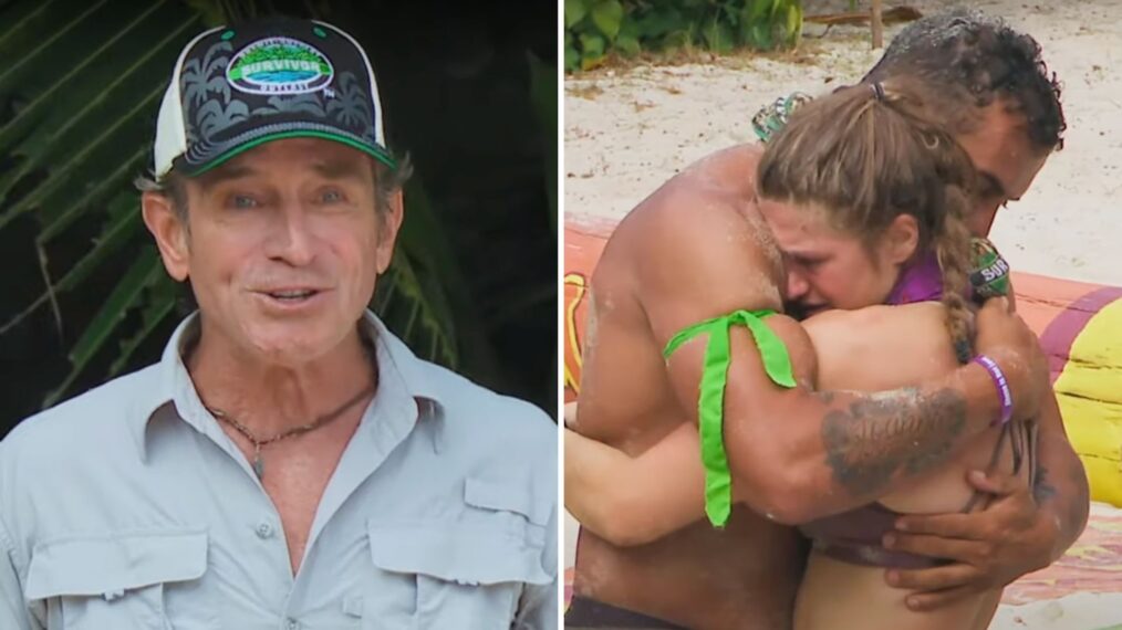 ‘Survivor’ 48’s Joe & Eva Reflect on ‘Healing’ Moment When Jeff Probst Cried (VIDEO)