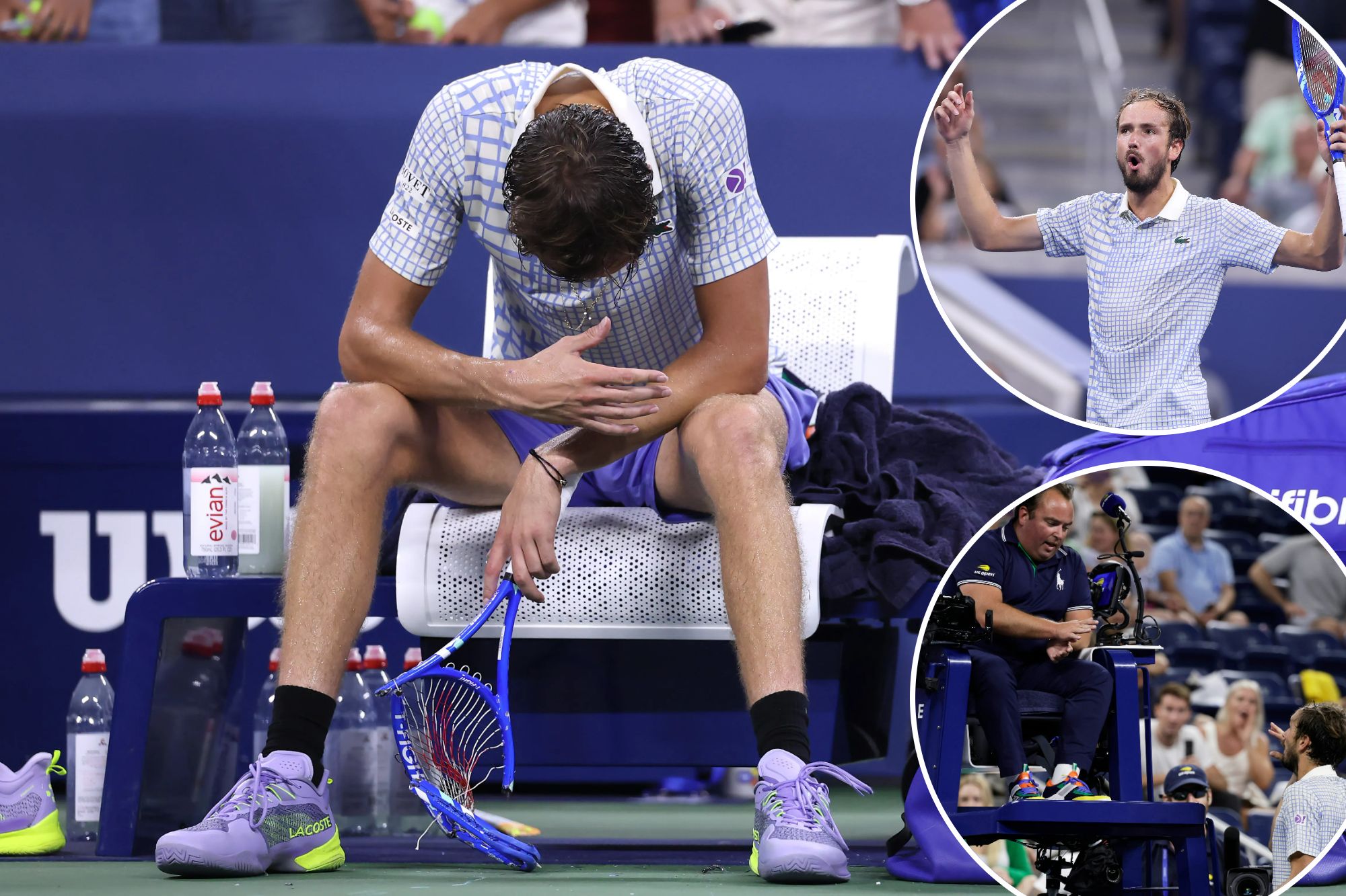 Daniil Medvedev sparks concern with US Open outburst: ‘Help him’