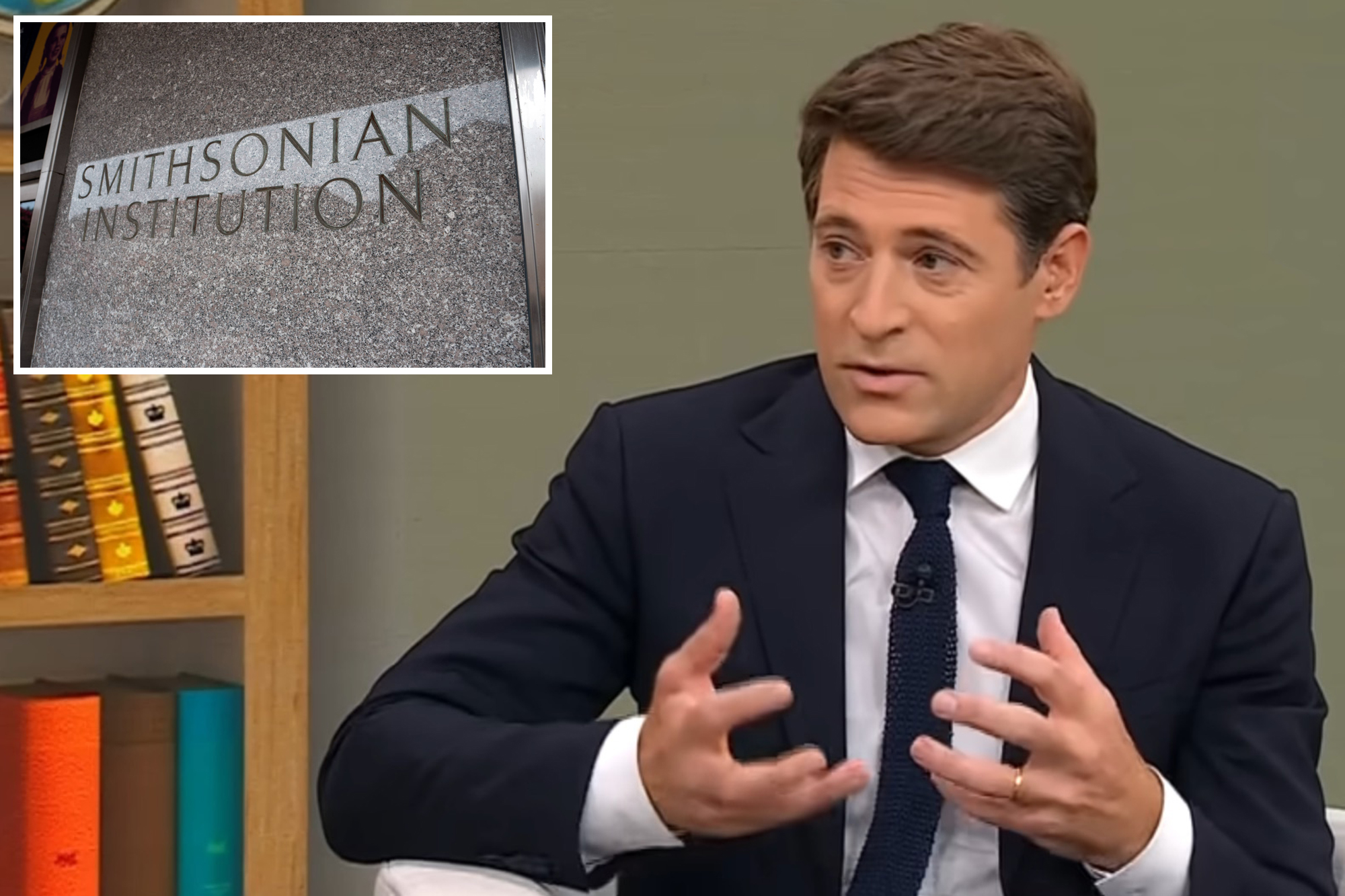 CBS host Tony Dokoupil defends Trump’s stance to de-wokify the Smithsonian’s presentation of US history