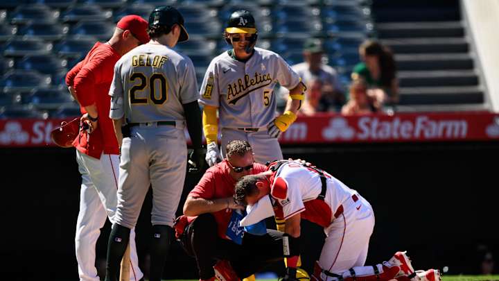 Angels Notes: Halos DFA Infielder, Logan O’Hoppe Head Injury, Jose Soriano Called Out