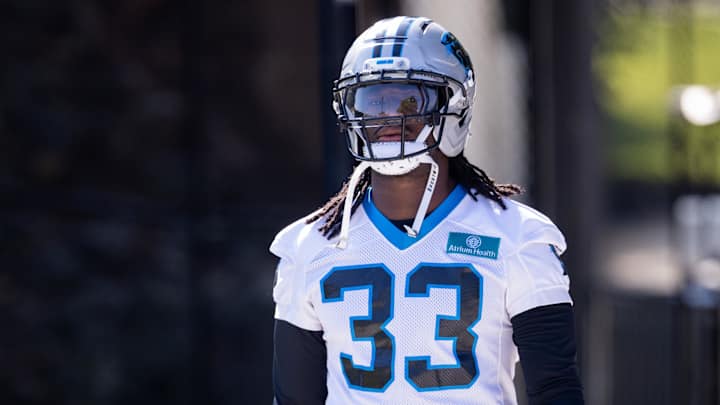 Panthers rookie Princely Umanmielen immediately pays off more playing time