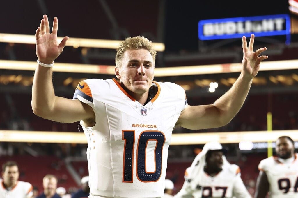 A year after shaky NFL debut, Broncos QB Bo Nix has had a ‘tremendous amount of growth’