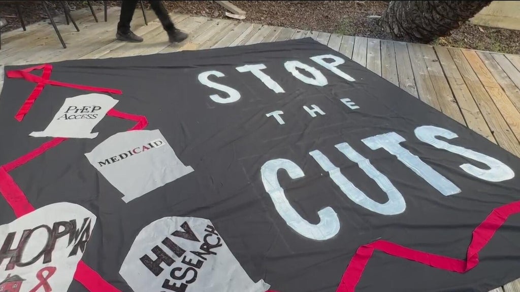 San Francisco group creates quilts to protest proposed federal cuts to HIV programs