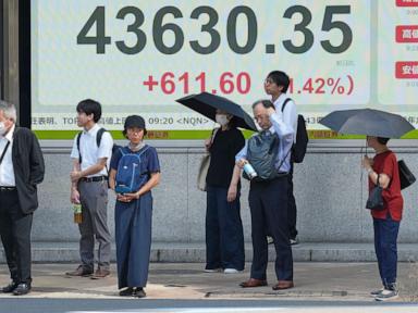 Asian shares rise after Japan’s prime minister resigns
